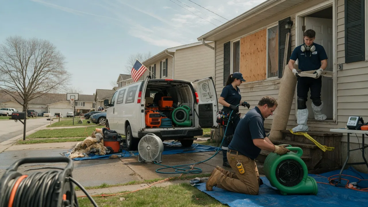 Water Damage Restoration in Four Corners, MT near me